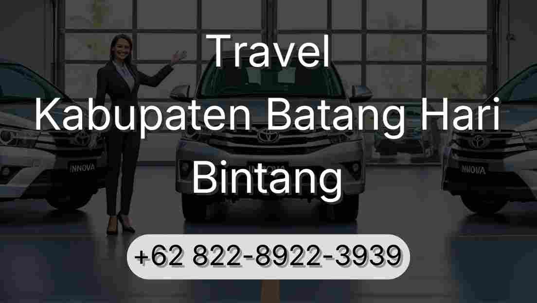 Travel Kabupaten Batang Hari Bintang