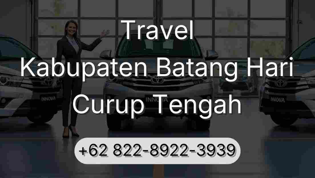 Travel Kabupaten Batang Hari Curup Tengah