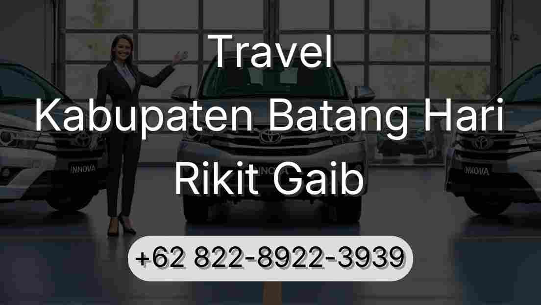 Travel Kabupaten Batang Hari Rikit Gaib