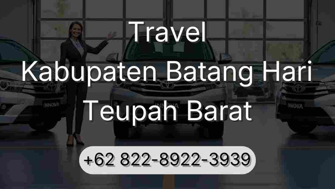 Travel Kabupaten Batang Hari Teupah Barat