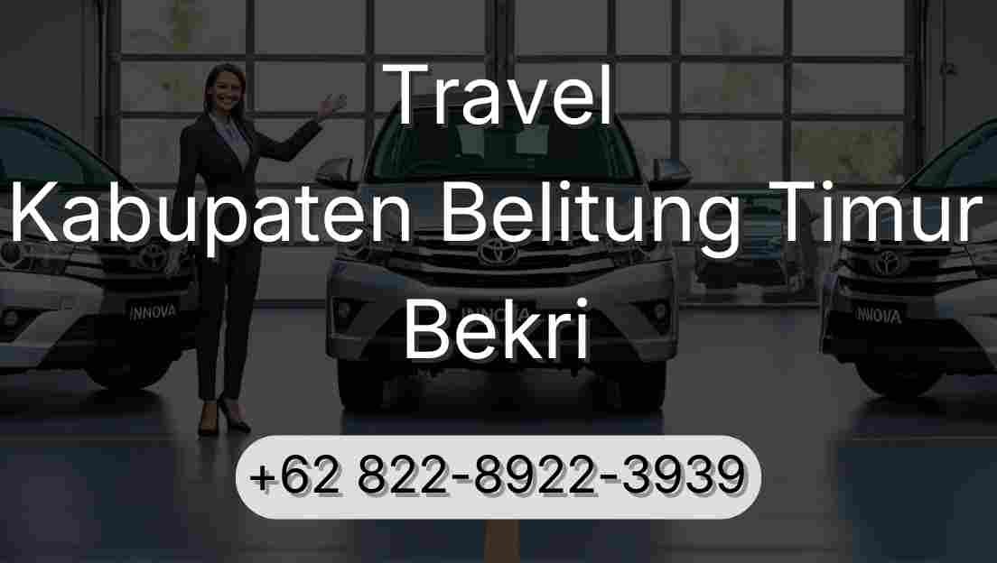 Travel Kabupaten Belitung Timur Bekri