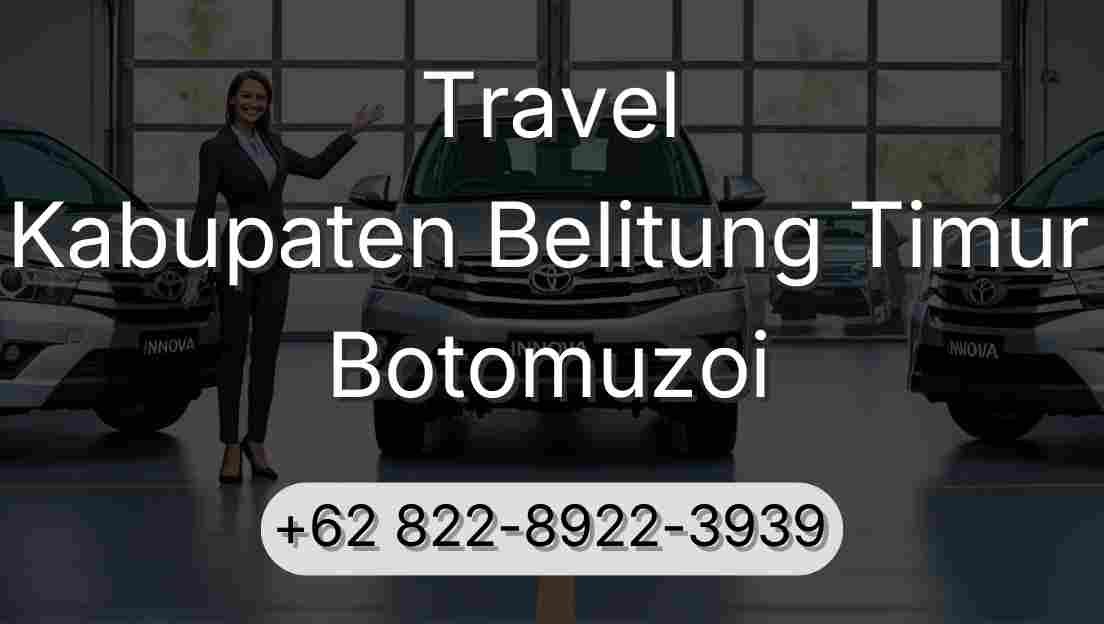 Travel Kabupaten Belitung Timur Botomuzoi