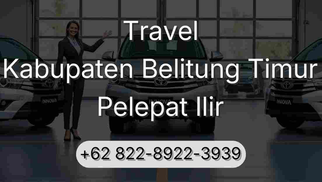 Travel Kabupaten Belitung Timur Pelepat Ilir