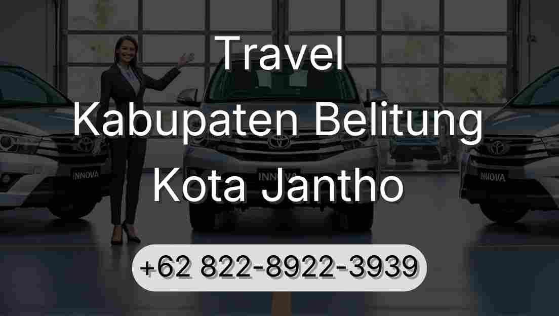 Travel Kabupaten Belitung Kota Jantho