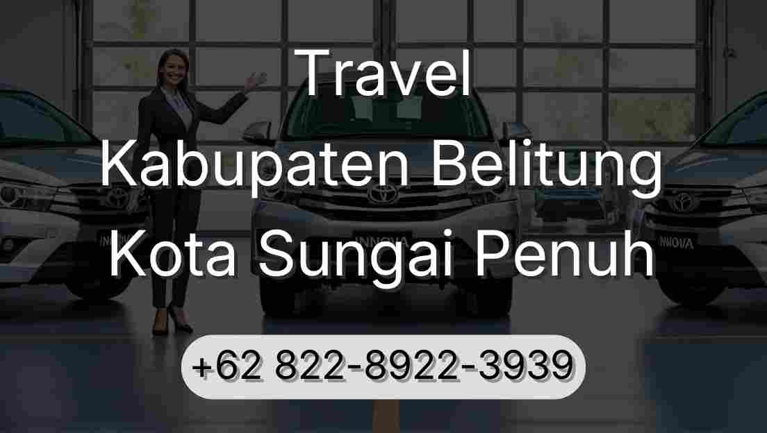 Travel Kabupaten Belitung Kota Sungai Penuh