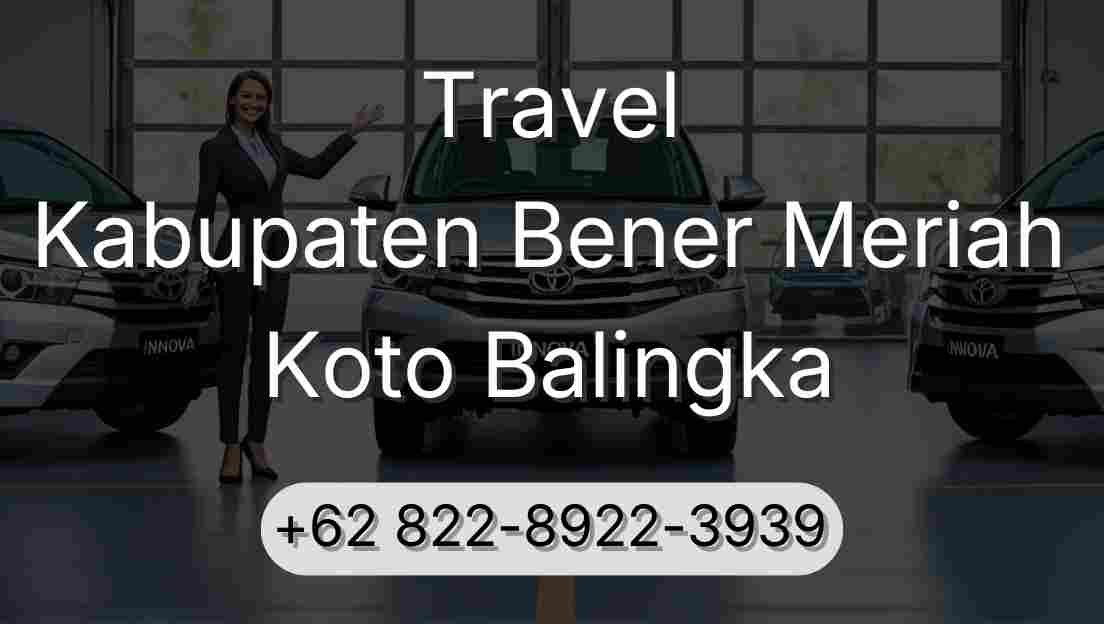Travel Kabupaten Bener Meriah Koto Balingka
