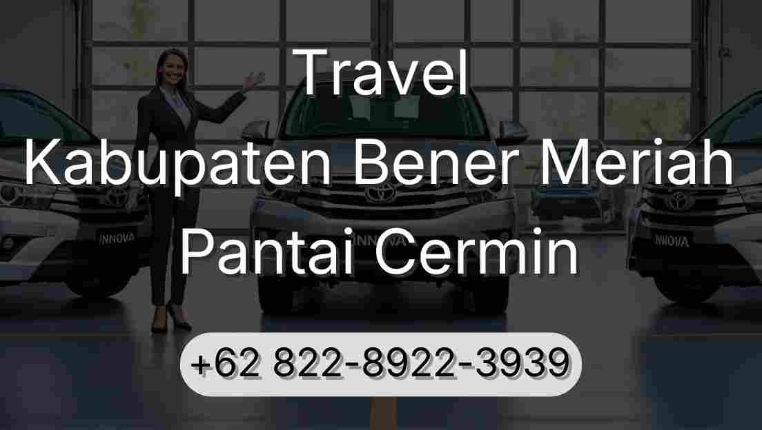Travel Kabupaten Bener Meriah Pantai Cermin