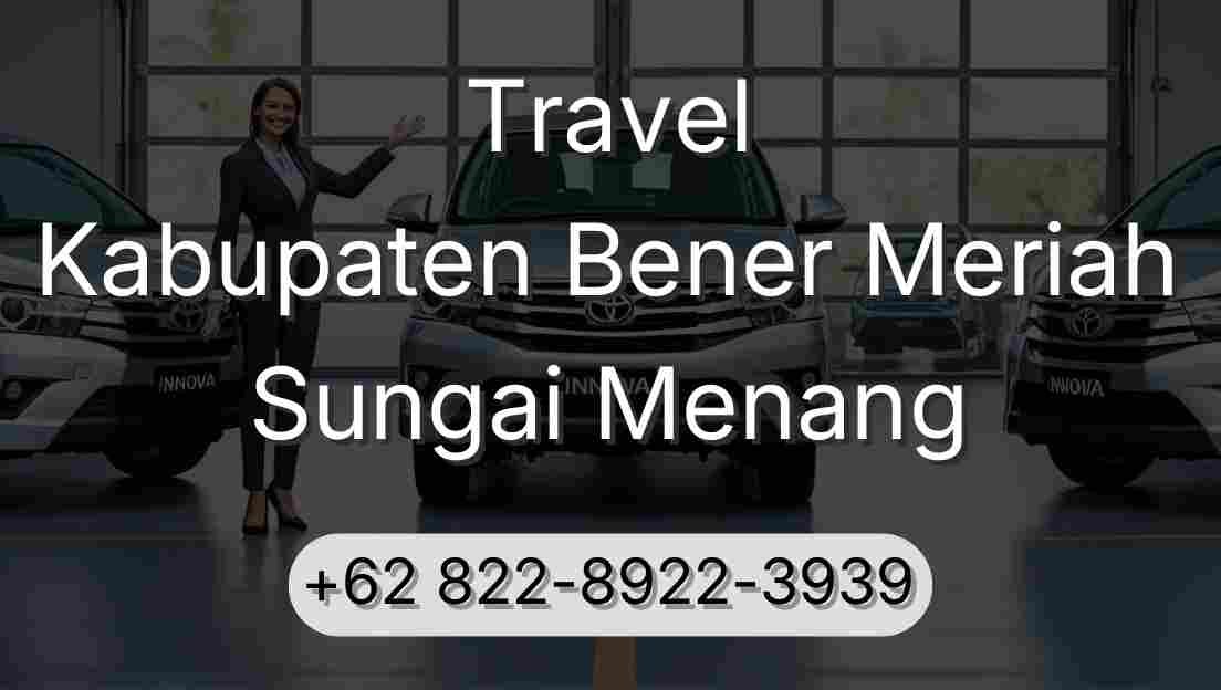 Travel Kabupaten Bener Meriah Sungai Menang