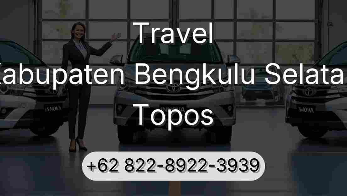 Travel Kabupaten Bengkulu Selatan Topos