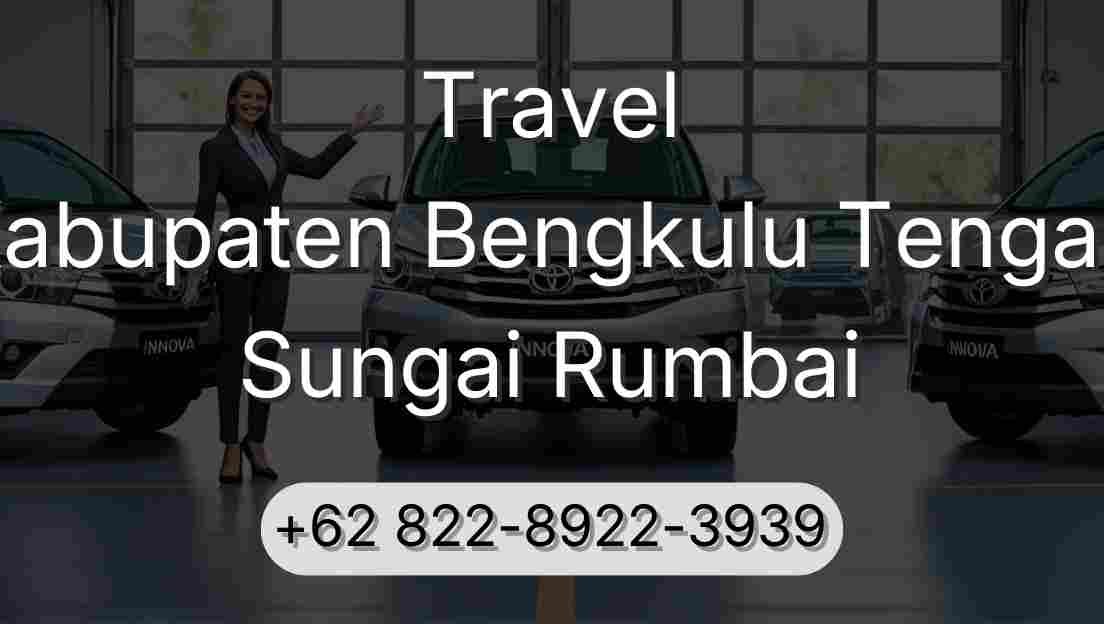 Travel Kabupaten Bengkulu Tengah Sungai Rumbai