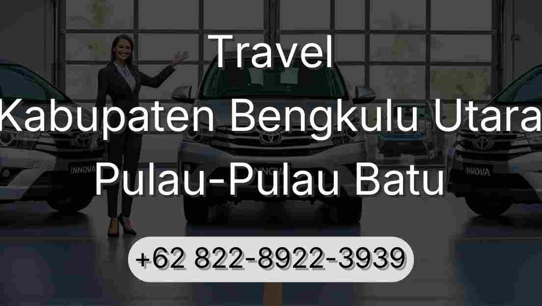 Travel Kabupaten Bengkulu Utara Pulau-Pulau Batu