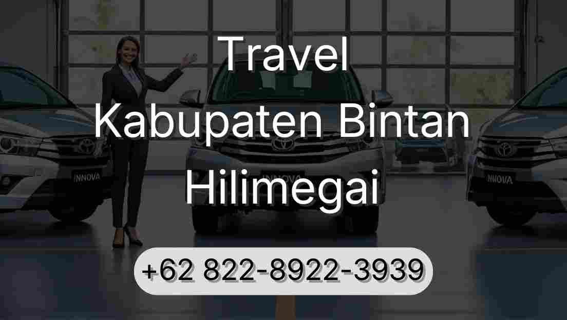 Travel Kabupaten Bintan Hilimegai