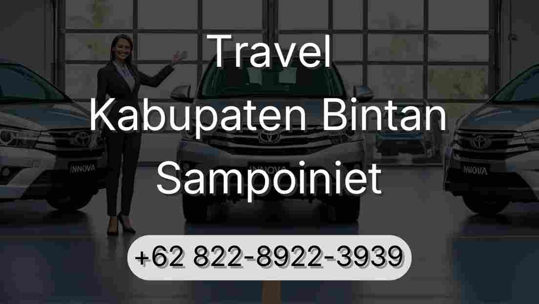 Travel Kabupaten Bintan Sampoiniet
