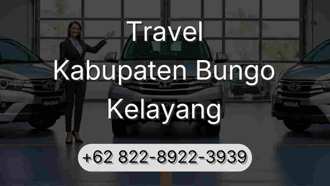 Travel Kabupaten Bungo Kelayang