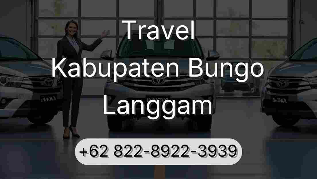 Travel Kabupaten Bungo Langgam