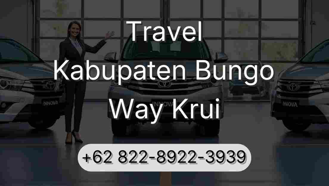 Travel Kabupaten Bungo Way Krui