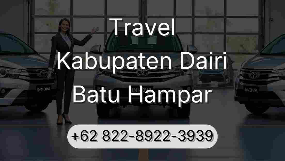 Travel Kabupaten Dairi Batu Hampar