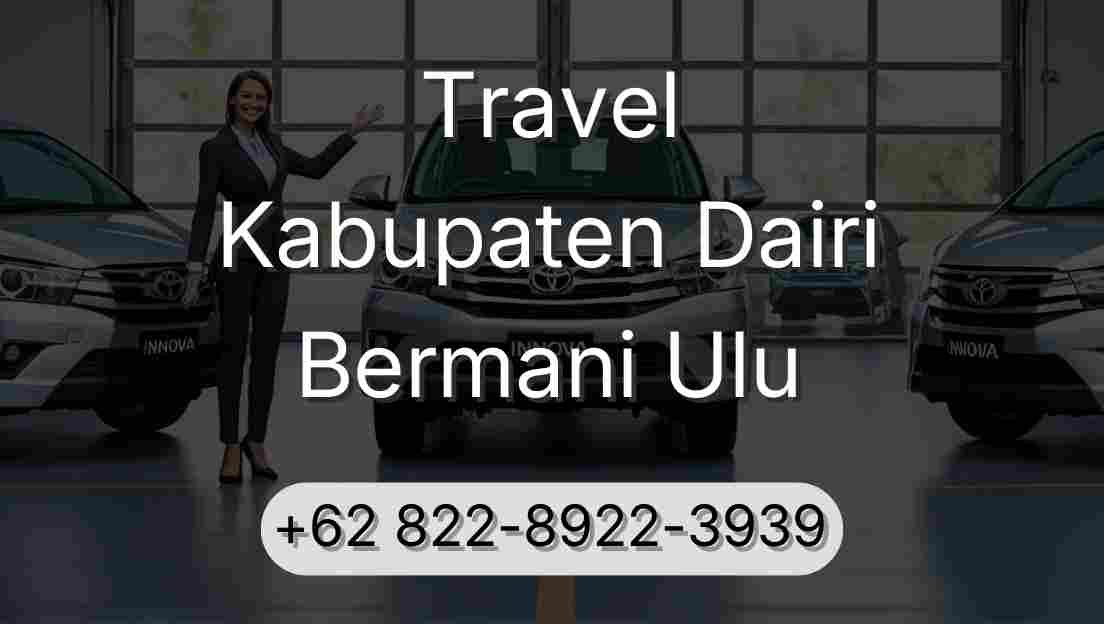Travel Kabupaten Dairi Bermani Ulu