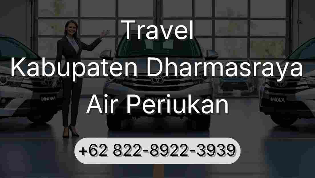 Travel Kabupaten Dharmasraya Air Periukan