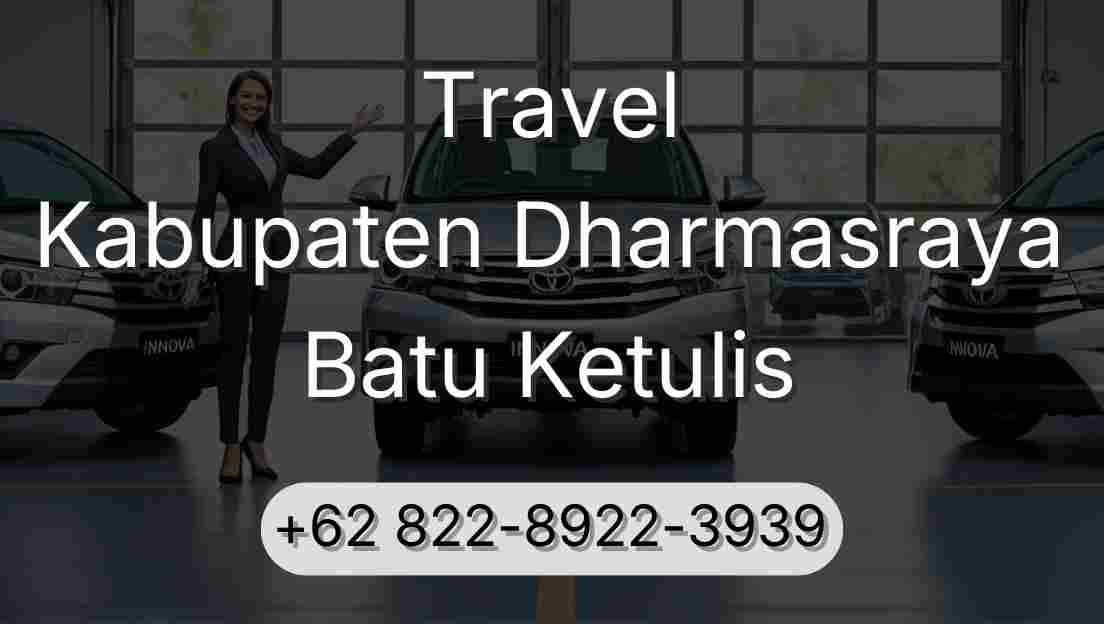 Travel Kabupaten Dharmasraya Batu Ketulis