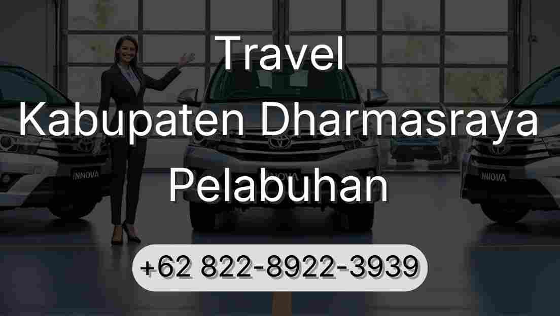 Travel Kabupaten Dharmasraya Pelabuhan