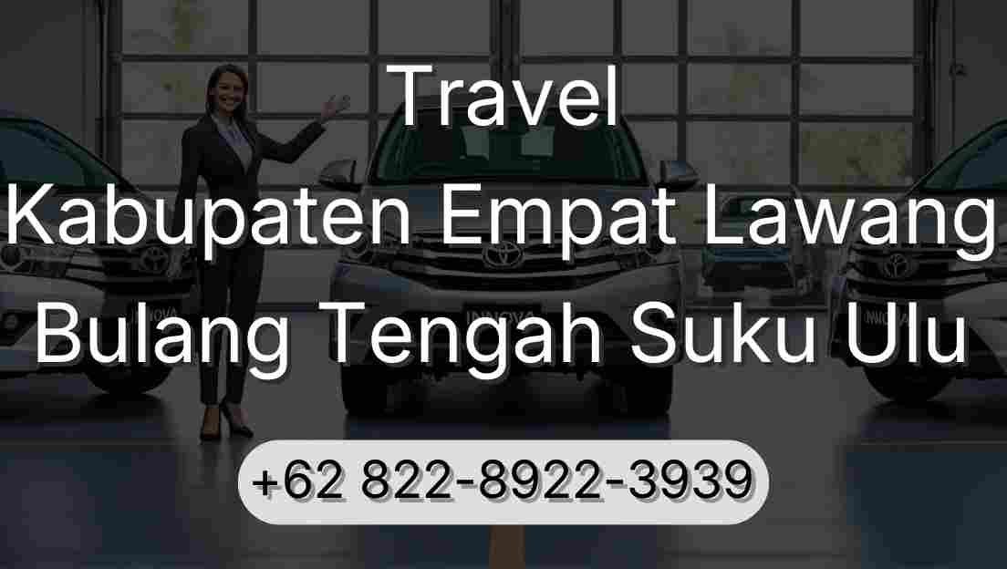 Travel Kabupaten Empat Lawang Bulang Tengah Suku Ulu