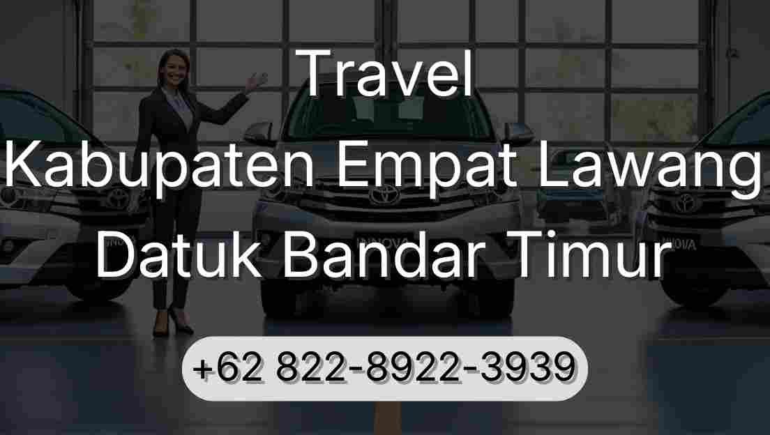 Travel Kabupaten Empat Lawang Datuk Bandar Timur