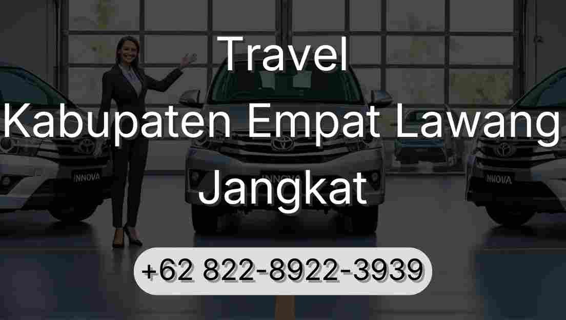 Travel Kabupaten Empat Lawang Jangkat