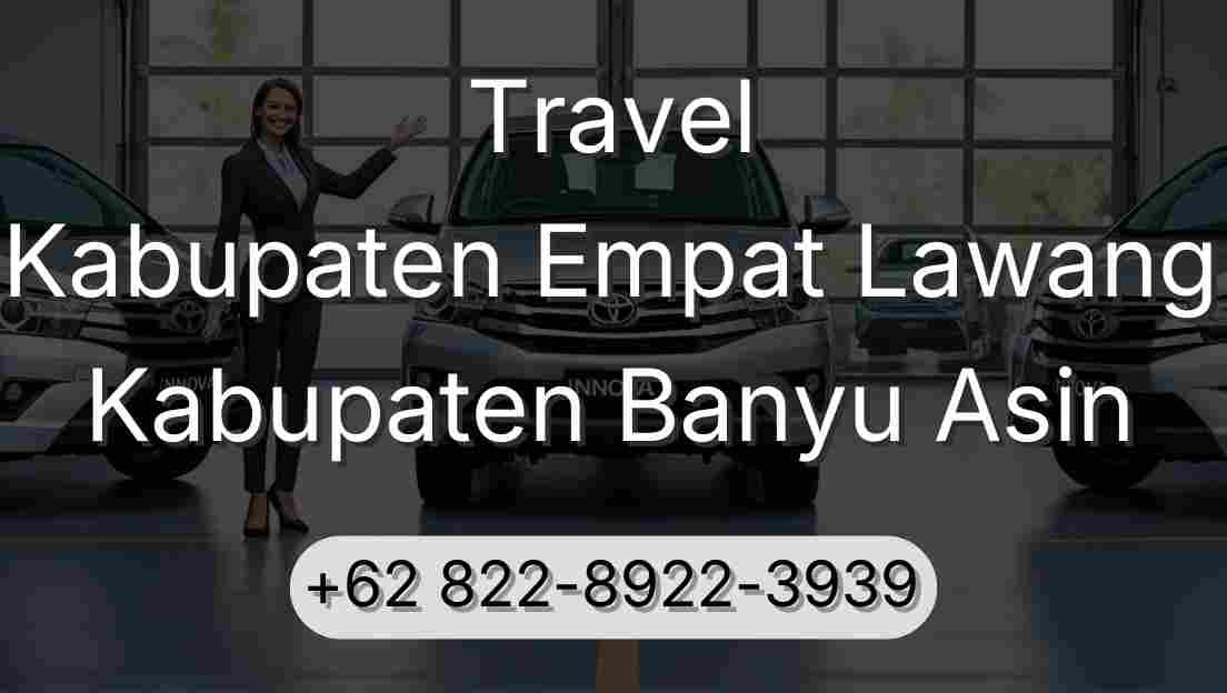 Travel Kabupaten Empat Lawang Kabupaten Banyu Asin