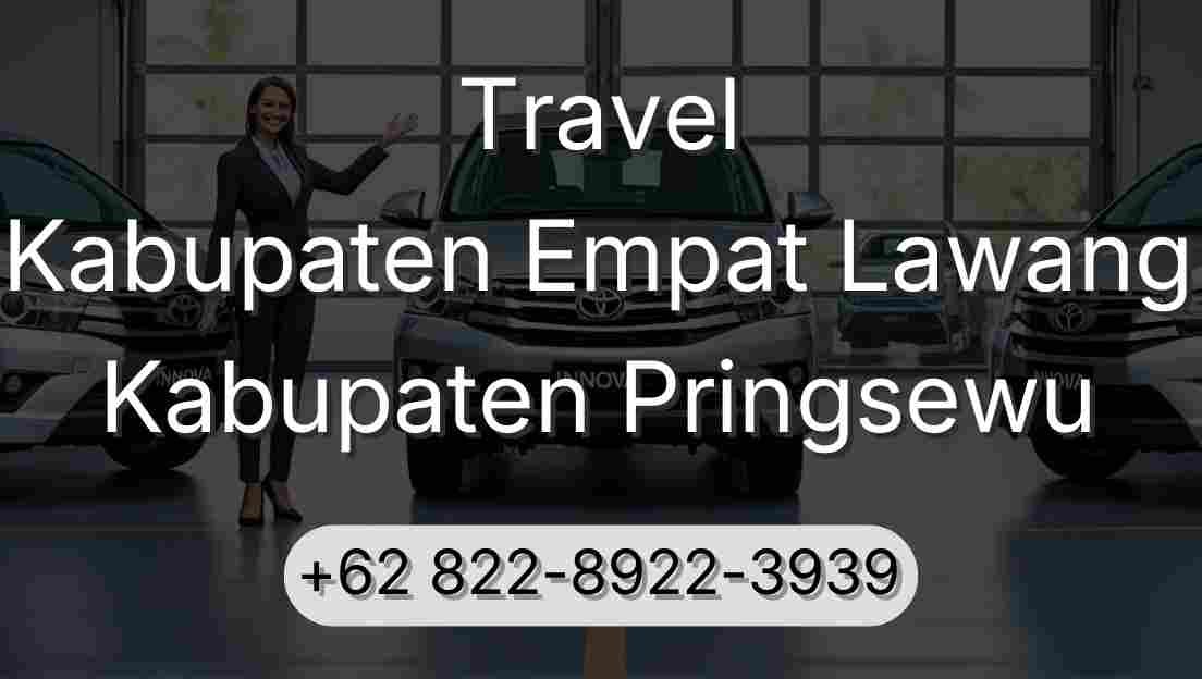 Travel Kabupaten Empat Lawang Kabupaten Pringsewu
