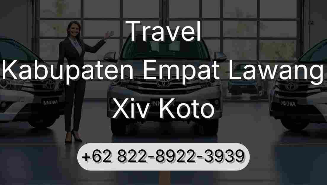 Travel Kabupaten Empat Lawang Xiv Koto