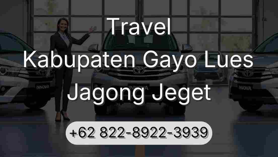 Travel Kabupaten Gayo Lues Jagong Jeget