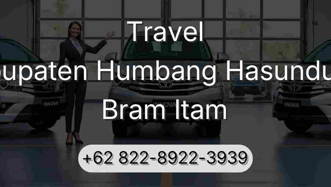 Travel Kabupaten Humbang Hasundutan Bram Itam
