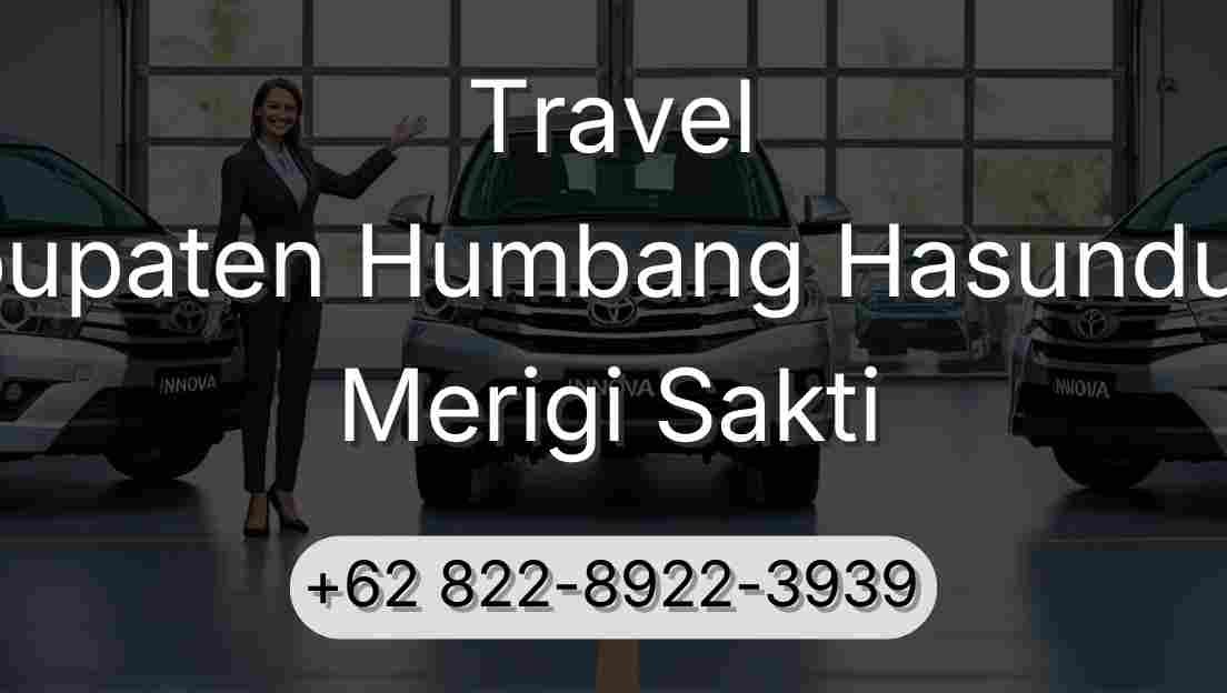 Travel Kabupaten Humbang Hasundutan Merigi Sakti