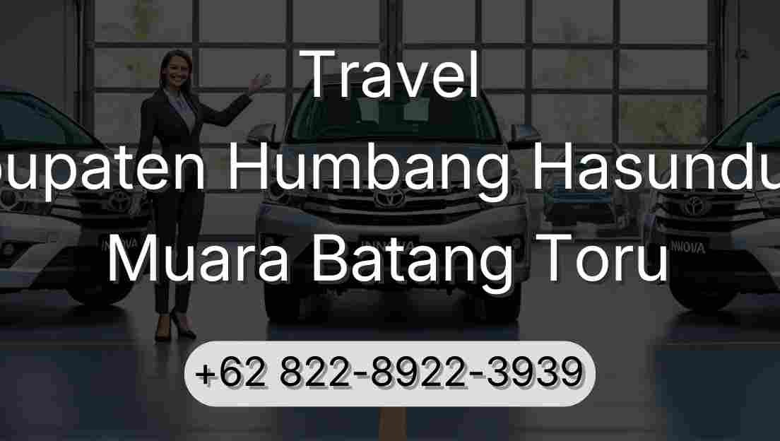 Travel Kabupaten Humbang Hasundutan Muara Batang Toru