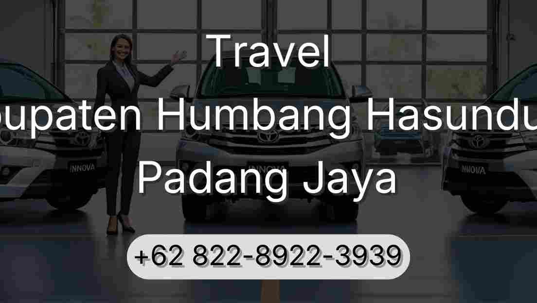 Travel Kabupaten Humbang Hasundutan Padang Jaya