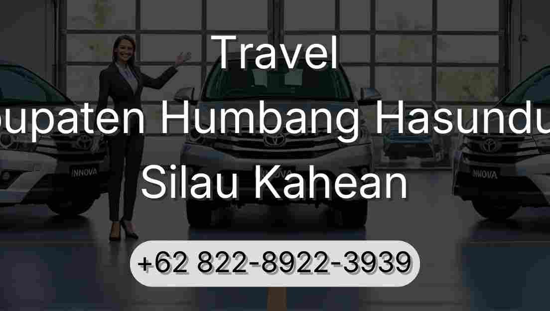 Travel Kabupaten Humbang Hasundutan Silau Kahean