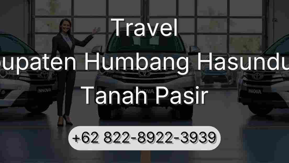 Travel Kabupaten Humbang Hasundutan Tanah Pasir