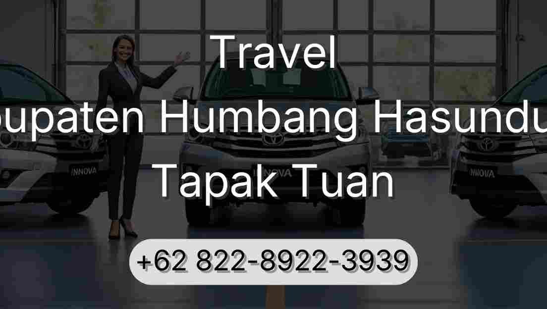 Travel Kabupaten Humbang Hasundutan Tapak Tuan
