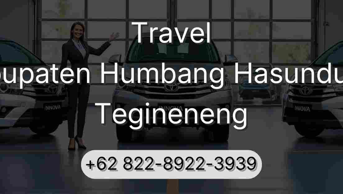Travel Kabupaten Humbang Hasundutan Tegineneng