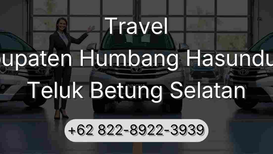Travel Kabupaten Humbang Hasundutan Teluk Betung Selatan