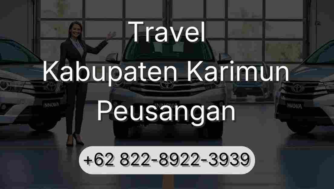 Travel Kabupaten Karimun Peusangan