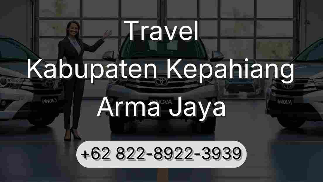Travel Kabupaten Kepahiang Arma Jaya