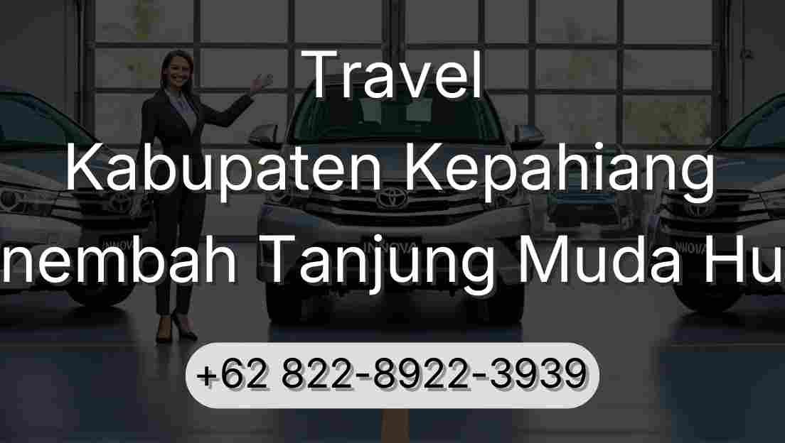 Travel Kabupaten Kepahiang Sinembah Tanjung Muda Hulu