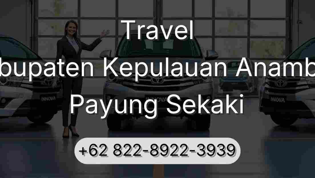 Travel Kabupaten Kepulauan Anambas Payung Sekaki