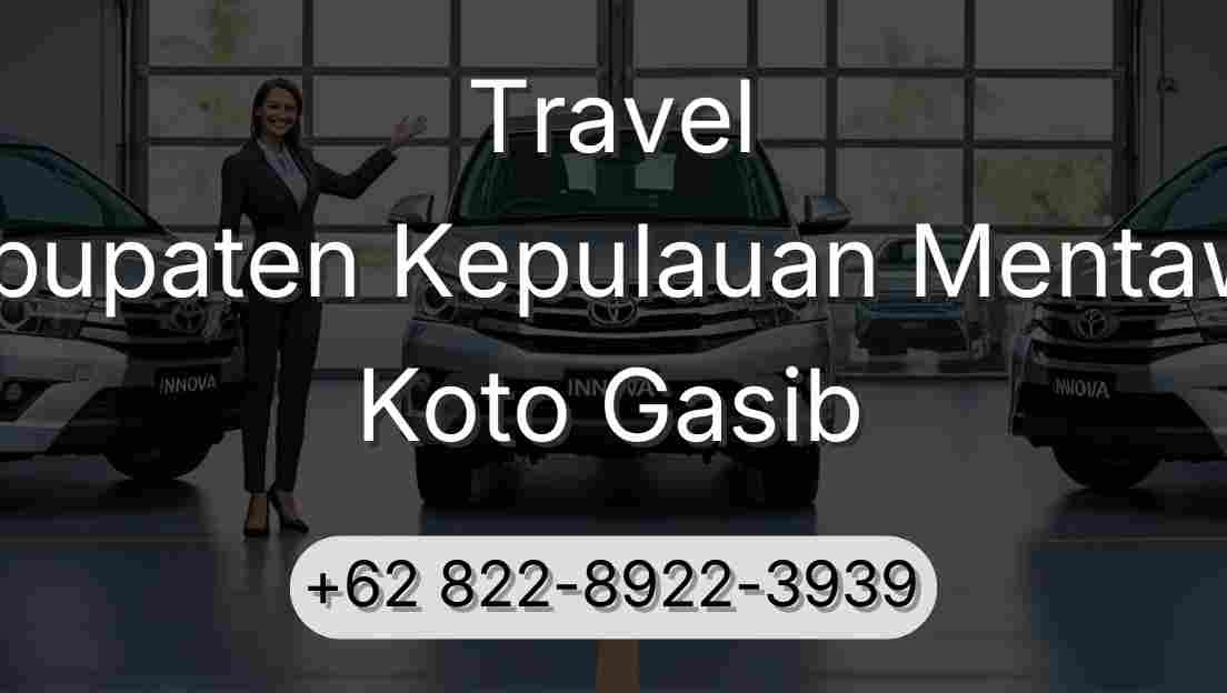Travel Kabupaten Kepulauan Mentawai Koto Gasib