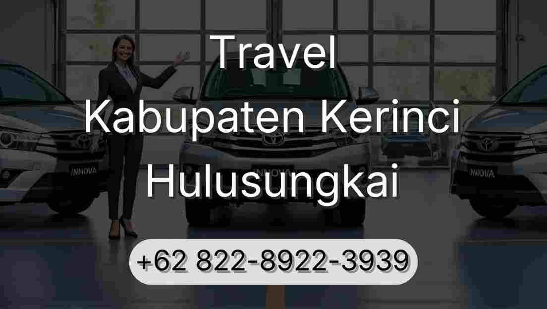 Travel Kabupaten Kerinci Hulusungkai