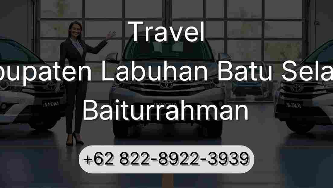 Travel Kabupaten Labuhan Batu Selatan Baiturrahman