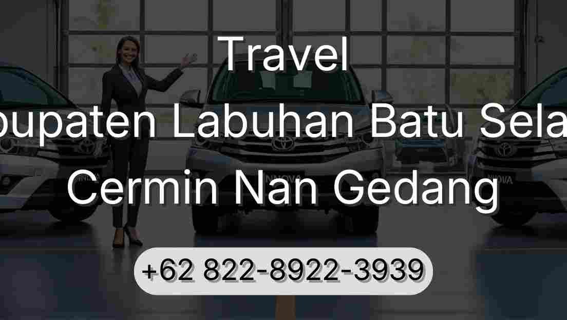 Travel Kabupaten Labuhan Batu Selatan Cermin Nan Gedang