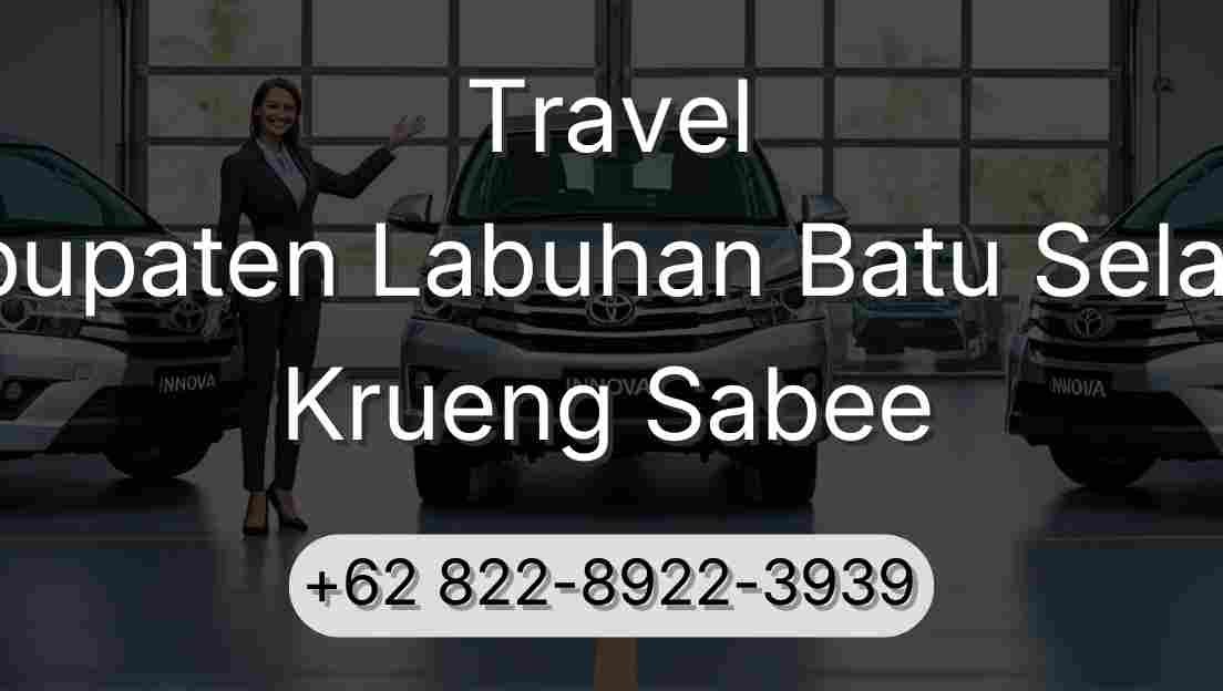 Travel Kabupaten Labuhan Batu Selatan Krueng Sabee